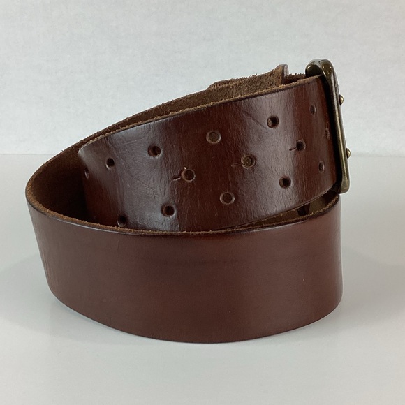 Linea Pelle Brown Leather Belt | Small - Picture 2 of 12